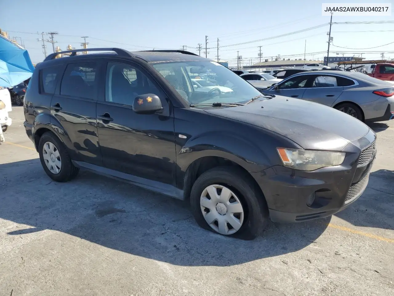 2011 Mitsubishi Outlander Es VIN: JA4AS2AWXBU040217 Lot: 61810845