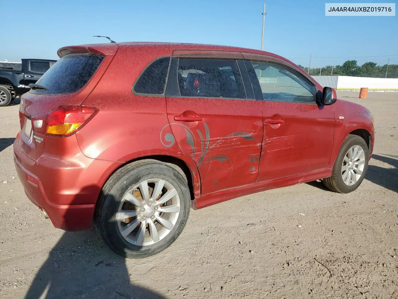 2011 Mitsubishi Outlander Sport Se VIN: JA4AR4AUXBZ019716 Lot: 61966945
