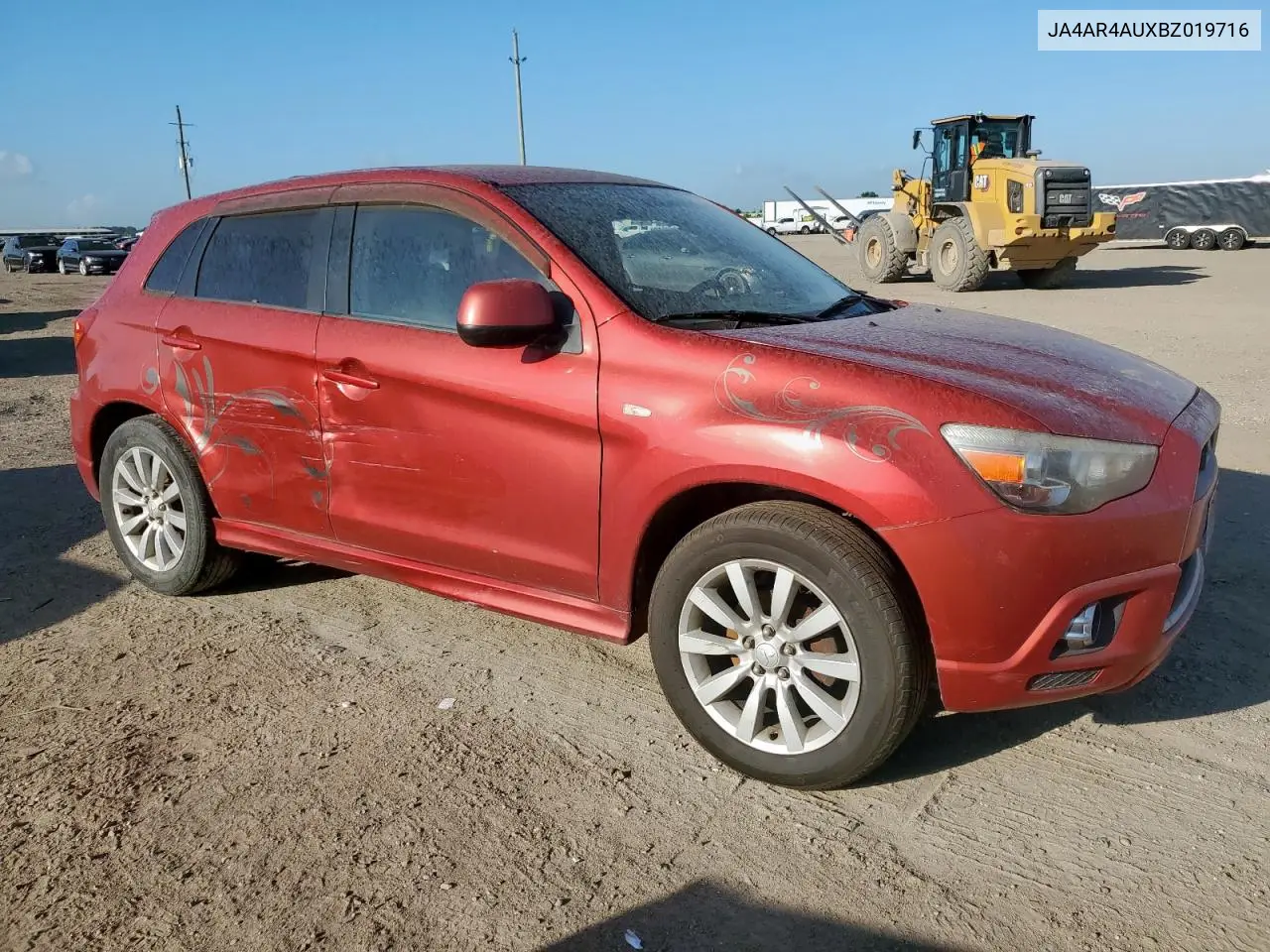 2011 Mitsubishi Outlander Sport Se VIN: JA4AR4AUXBZ019716 Lot: 61966945