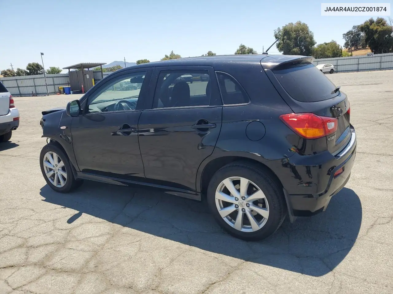 2012 Mitsubishi Outlander Sport Se VIN: JA4AR4AU2CZ001874 Lot: 63056985