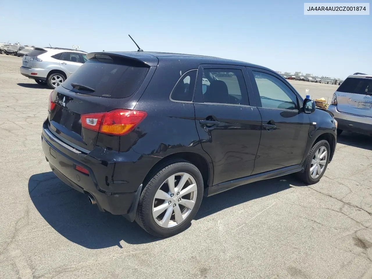 2012 Mitsubishi Outlander Sport Se VIN: JA4AR4AU2CZ001874 Lot: 63056985