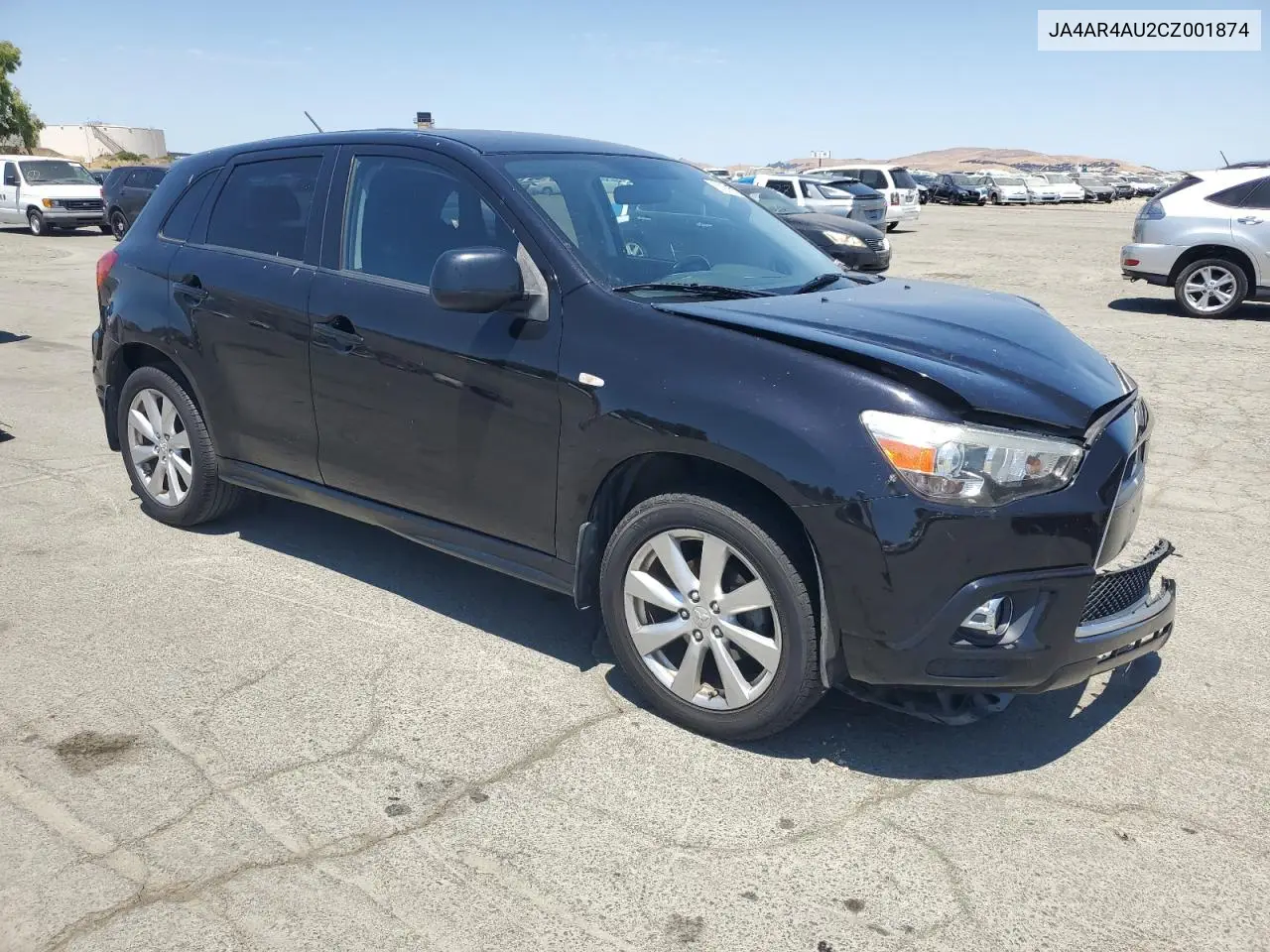 2012 Mitsubishi Outlander Sport Se VIN: JA4AR4AU2CZ001874 Lot: 63056985