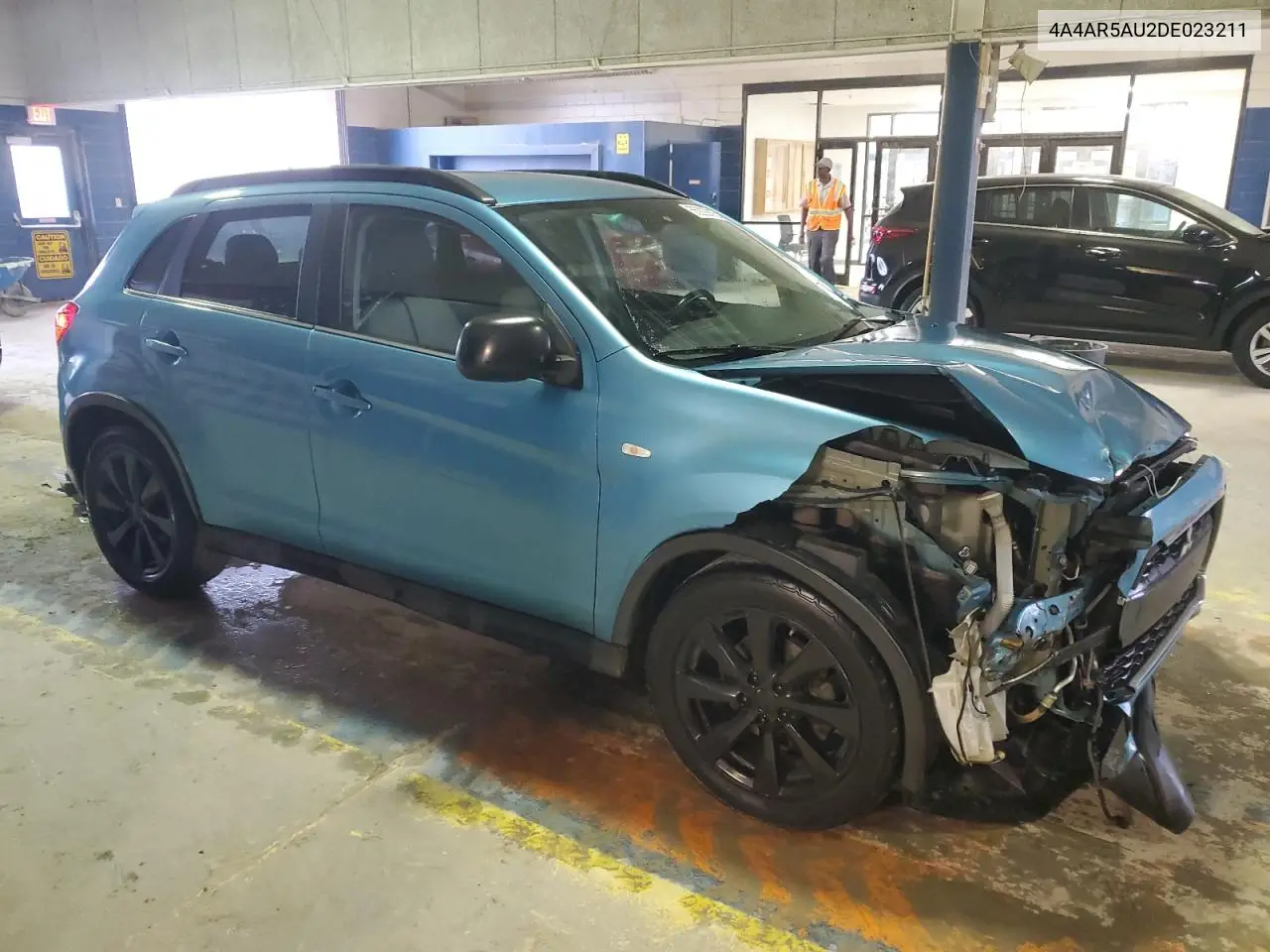 2013 Mitsubishi Outlander Sport Le VIN: 4A4AR5AU2DE023211 Lot: 55928815