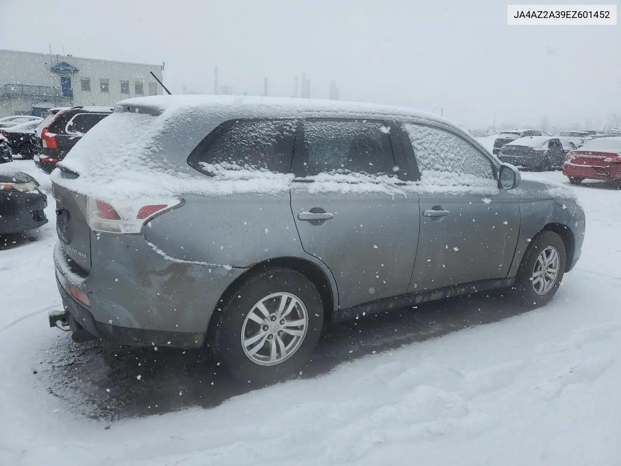 2014 Mitsubishi Outlander Es VIN: JA4AZ2A39EZ601452 Lot: 43231035