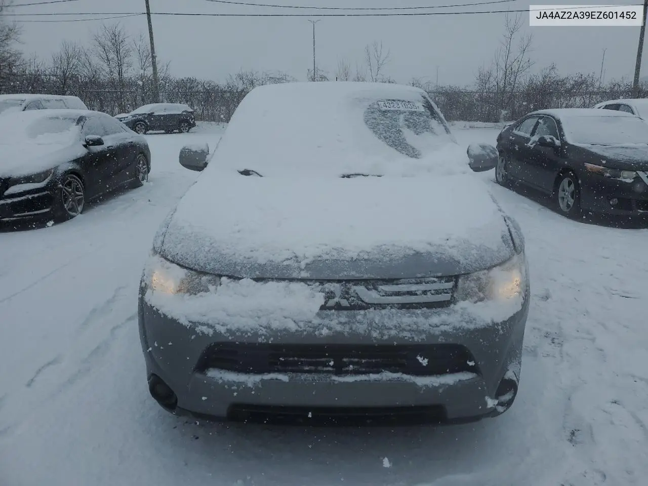 2014 Mitsubishi Outlander Es VIN: JA4AZ2A39EZ601452 Lot: 43231035