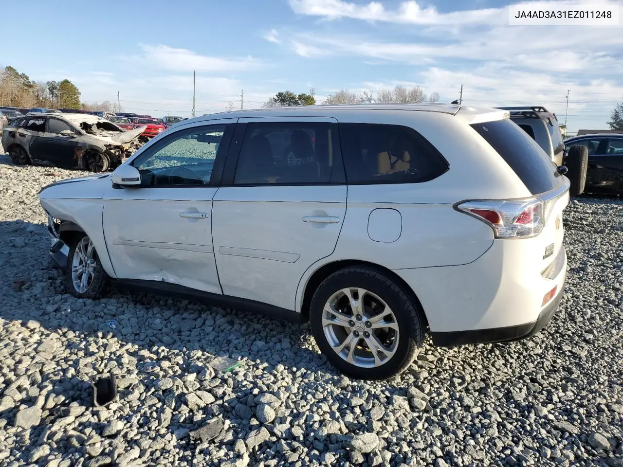 2014 Mitsubishi Outlander Se VIN: JA4AD3A31EZ011248 Lot: 47078805