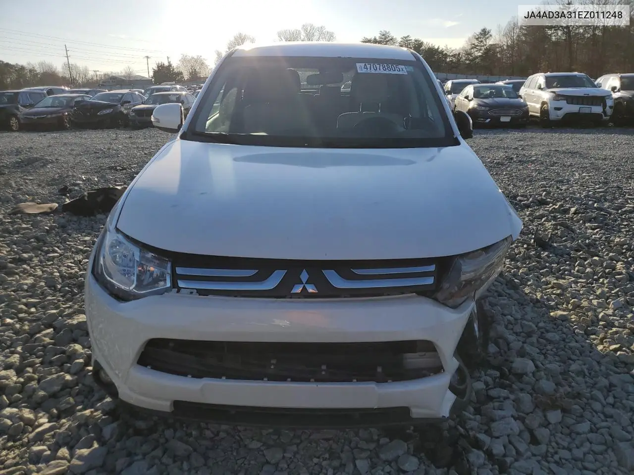 2014 Mitsubishi Outlander Se VIN: JA4AD3A31EZ011248 Lot: 47078805