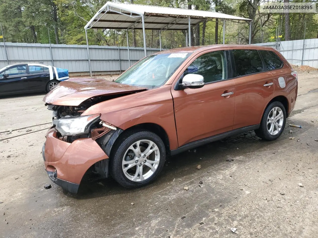 2014 Mitsubishi Outlander Se VIN: JA4AD3A35EZ018395 Lot: 51645775