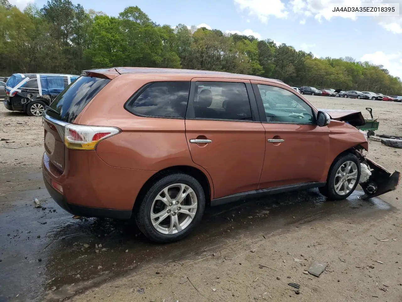 2014 Mitsubishi Outlander Se VIN: JA4AD3A35EZ018395 Lot: 51645775
