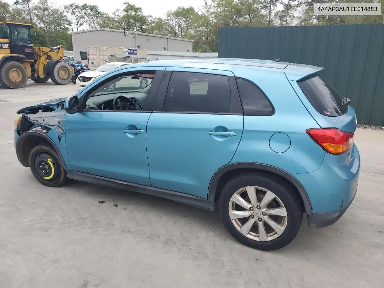 2014 Mitsubishi Outlander Sport Es VIN: 4A4AP3AU1EE014883 Lot: 51750695