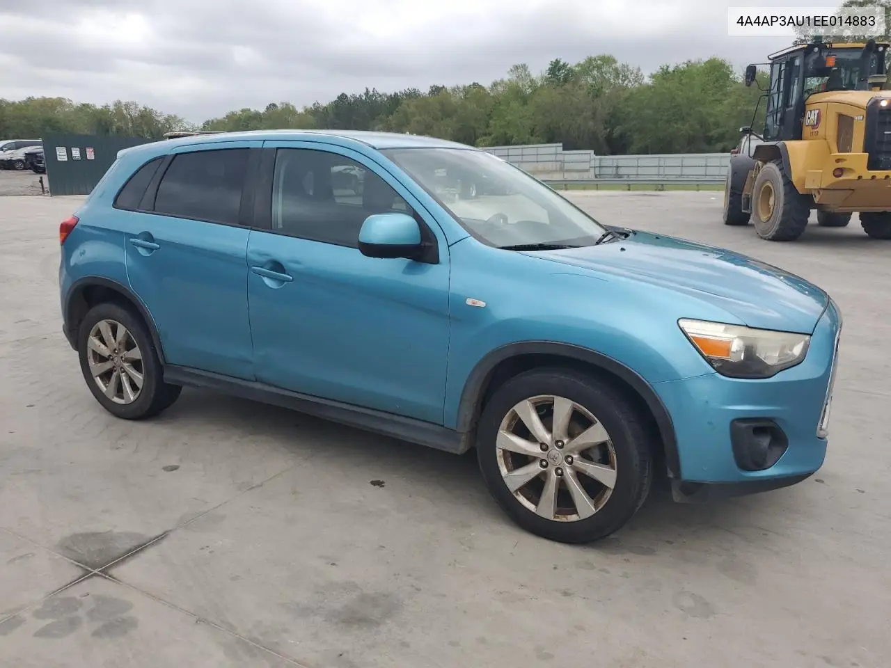 2014 Mitsubishi Outlander Sport Es VIN: 4A4AP3AU1EE014883 Lot: 51750695