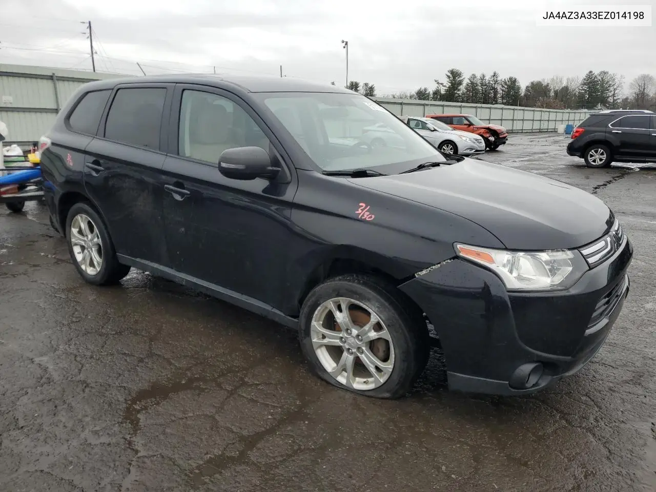 2014 Mitsubishi Outlander Se VIN: JA4AZ3A33EZ014198 Lot: 51773645