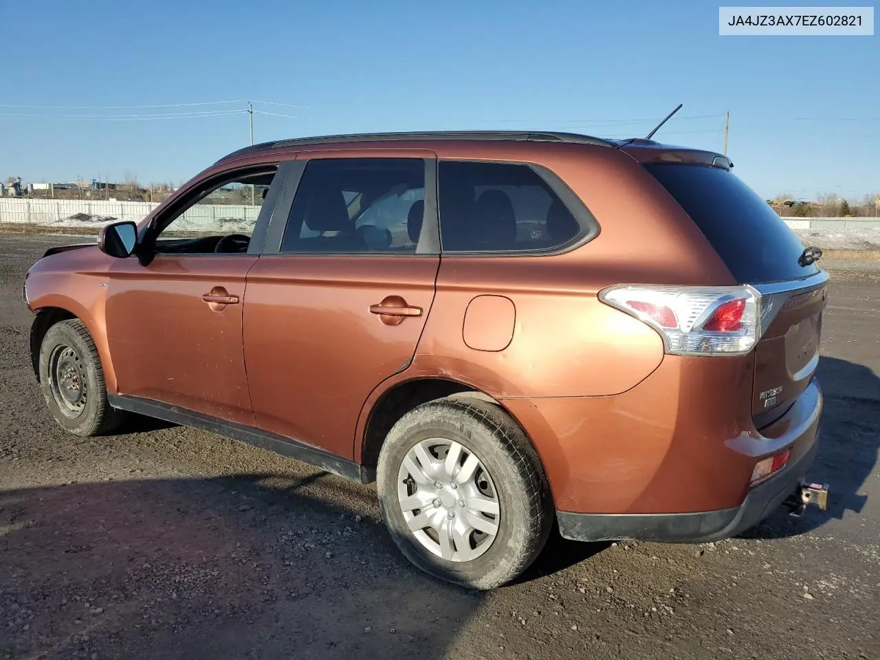 2014 Mitsubishi Outlander Se VIN: JA4JZ3AX7EZ602821 Lot: 52154745