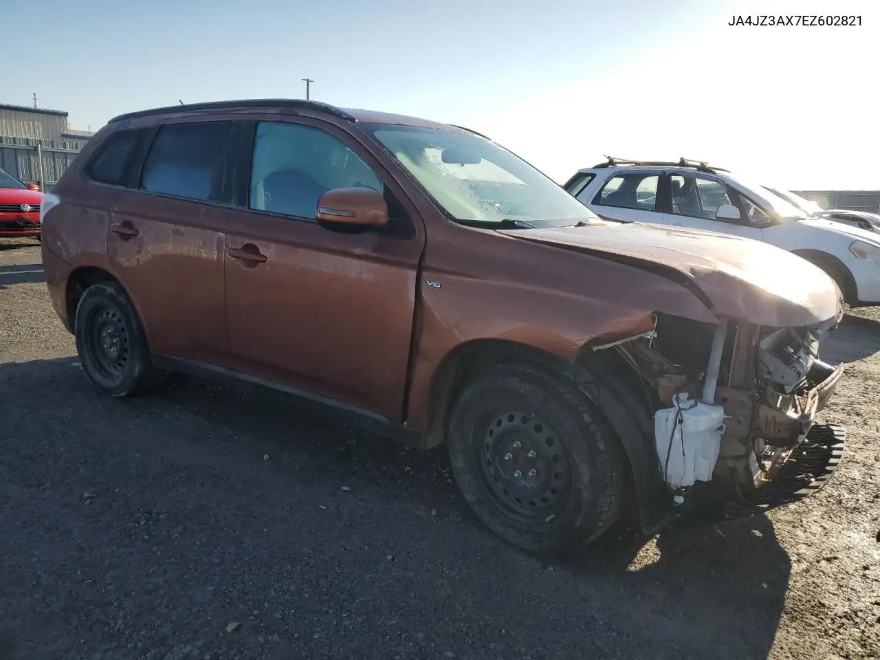 2014 Mitsubishi Outlander Se VIN: JA4JZ3AX7EZ602821 Lot: 52154745