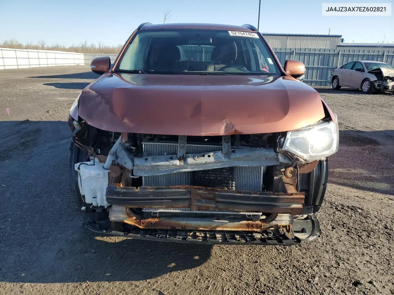 2014 Mitsubishi Outlander Se VIN: JA4JZ3AX7EZ602821 Lot: 52154745