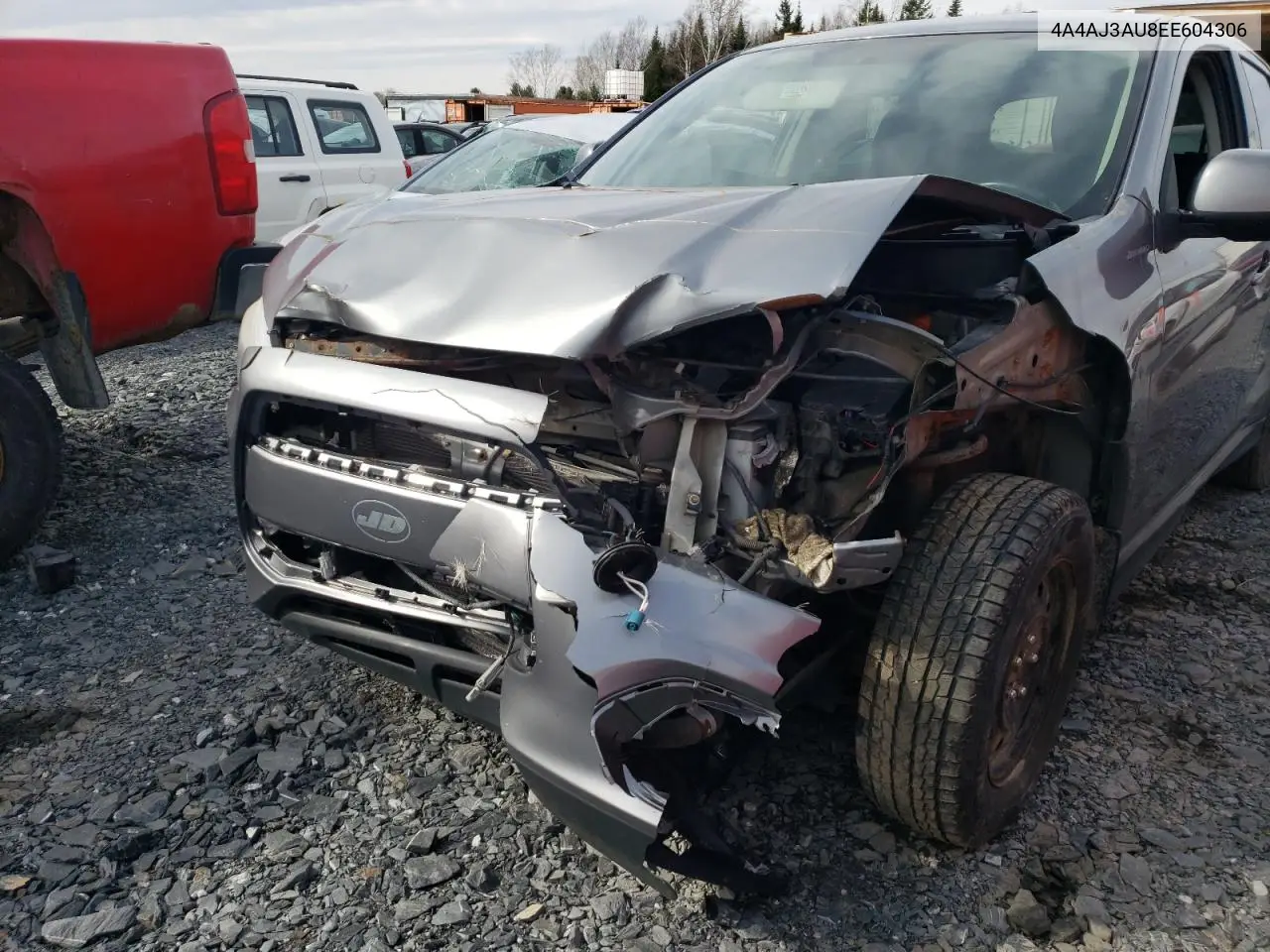 2014 Mitsubishi Rvr Se VIN: 4A4AJ3AU8EE604306 Lot: 53302015