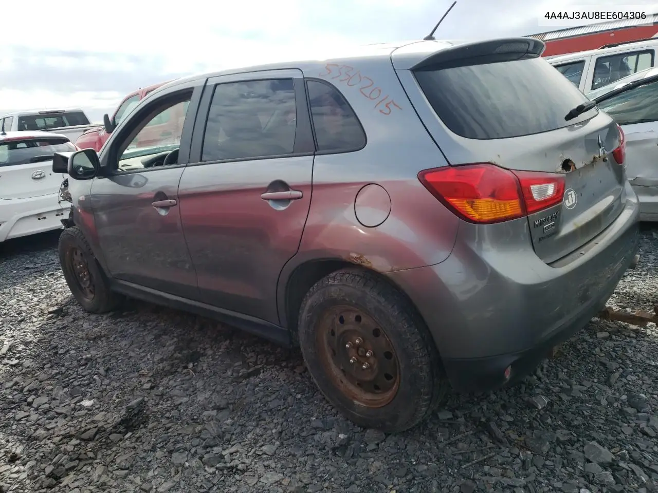 2014 Mitsubishi Rvr Se VIN: 4A4AJ3AU8EE604306 Lot: 53302015
