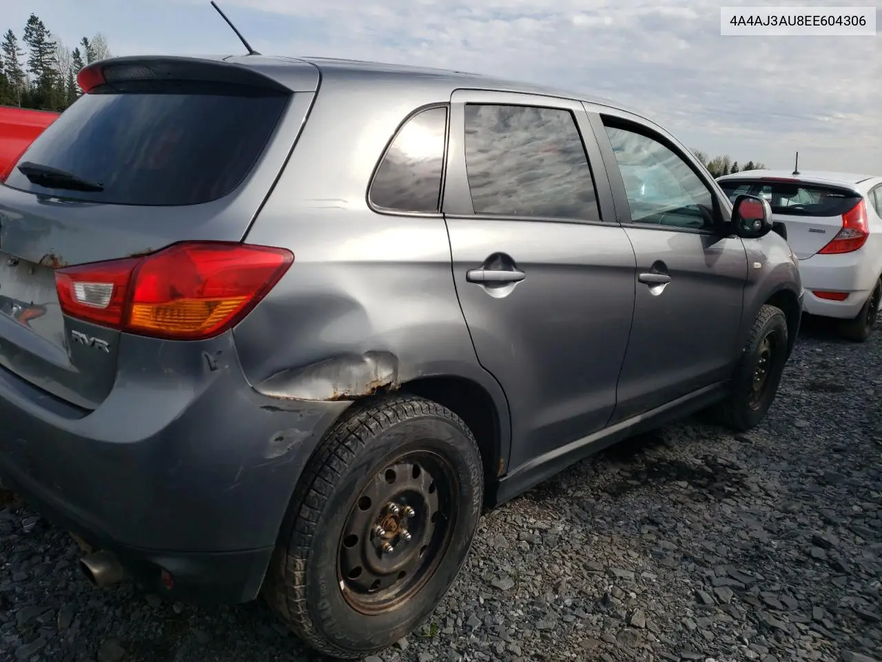 2014 Mitsubishi Rvr Se VIN: 4A4AJ3AU8EE604306 Lot: 53302015