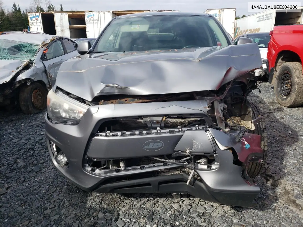2014 Mitsubishi Rvr Se VIN: 4A4AJ3AU8EE604306 Lot: 53302015