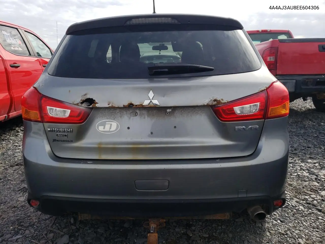 2014 Mitsubishi Rvr Se VIN: 4A4AJ3AU8EE604306 Lot: 53302015