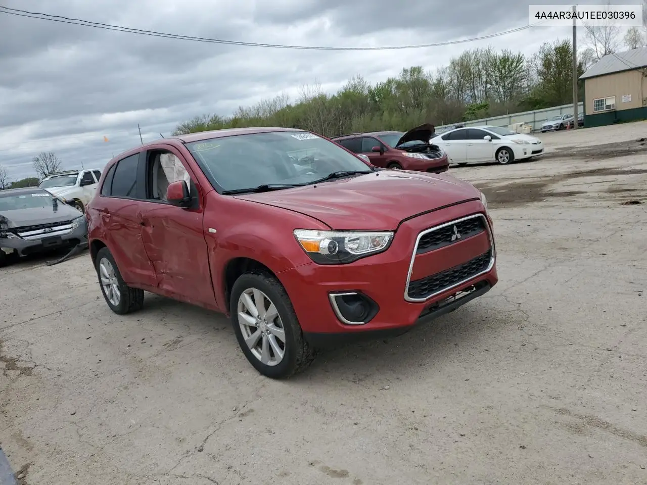 2014 Mitsubishi Outlander Sport Es VIN: 4A4AR3AU1EE030396 Lot: 53884545