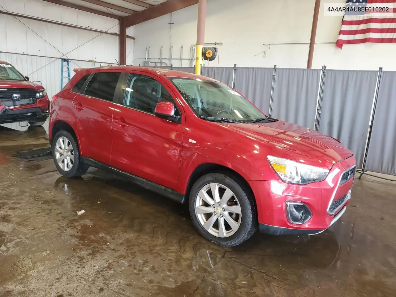 2014 Mitsubishi Outlander Sport Se VIN: 4A4AR4AU8EE010202 Lot: 54686125