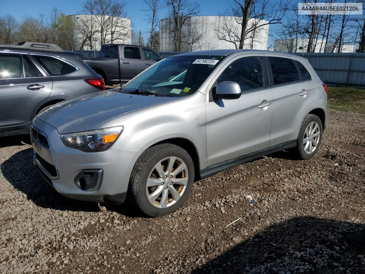 2014 Mitsubishi Outlander Sport Se VIN: 4A4AR4AU5EE021206 Lot: 54798225