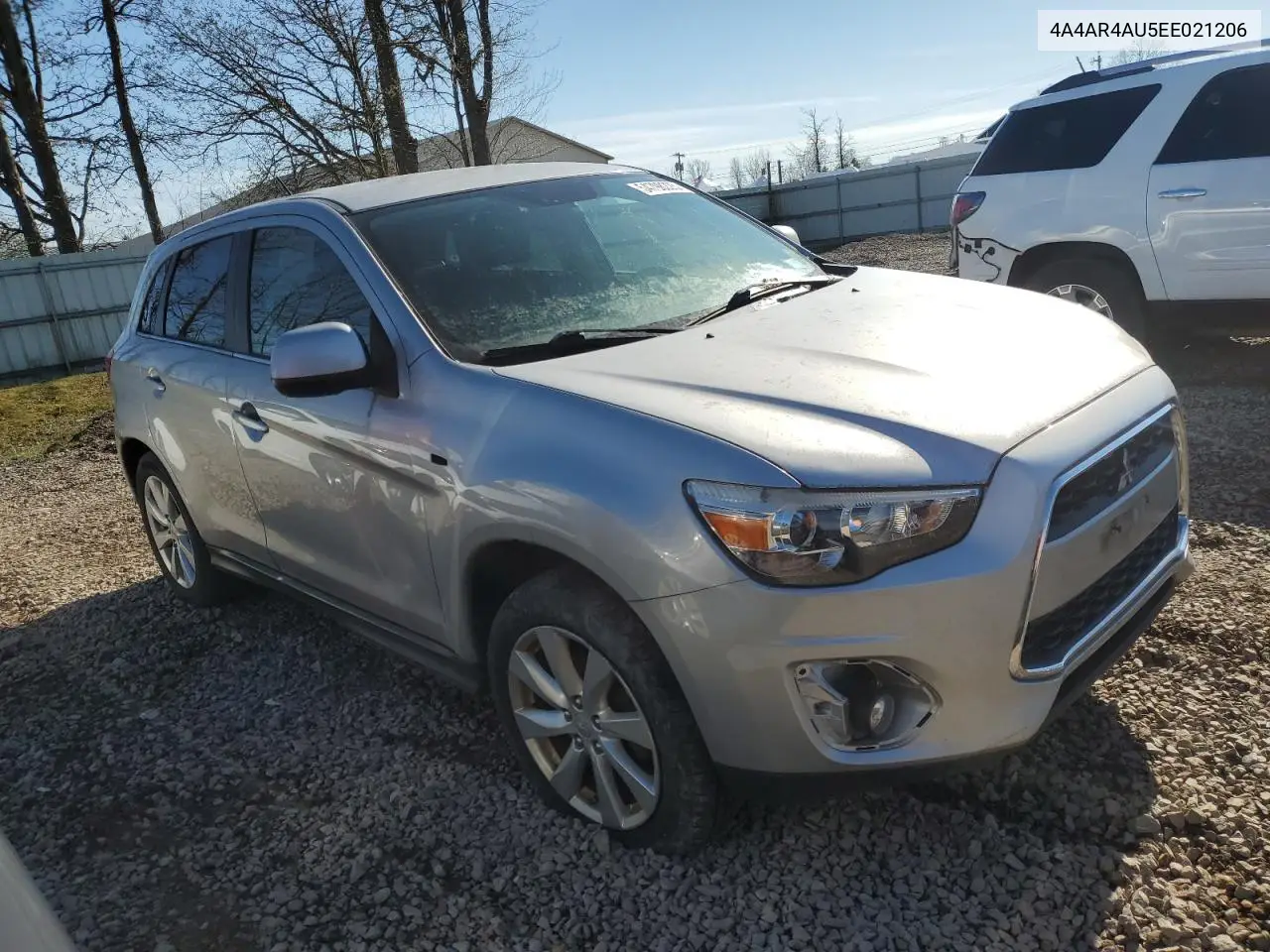 2014 Mitsubishi Outlander Sport Se VIN: 4A4AR4AU5EE021206 Lot: 54798225
