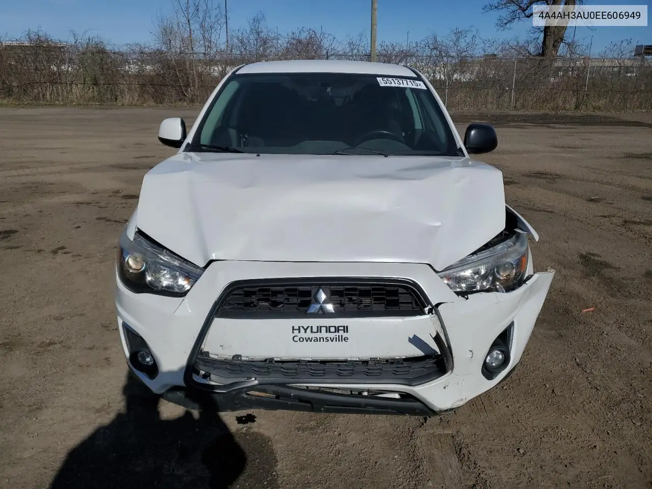 2014 Mitsubishi Rvr Se VIN: 4A4AH3AU0EE606949 Lot: 55137715