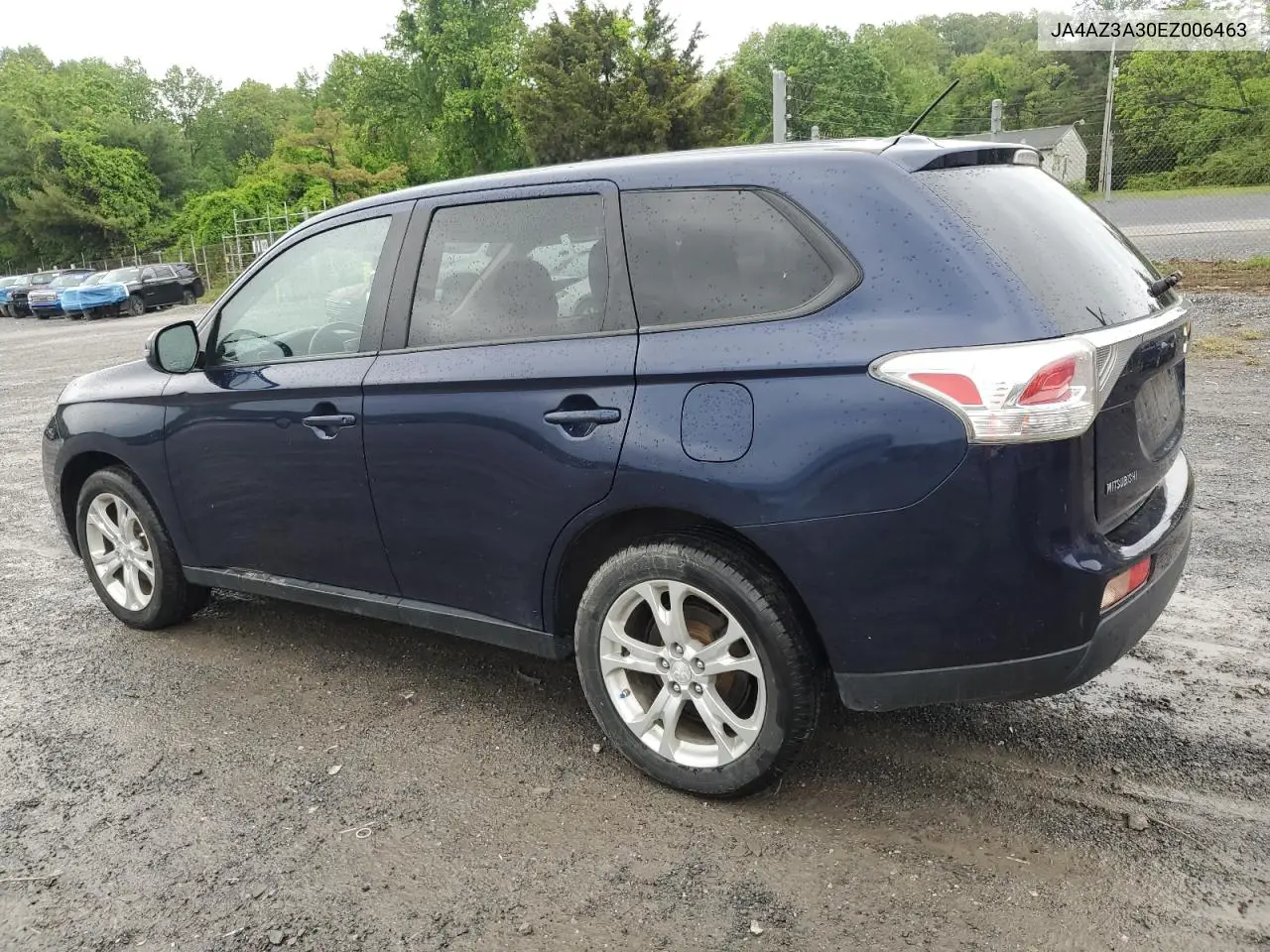 2014 Mitsubishi Outlander Se VIN: JA4AZ3A30EZ006463 Lot: 55706915