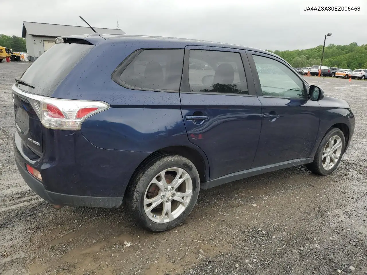 2014 Mitsubishi Outlander Se VIN: JA4AZ3A30EZ006463 Lot: 55706915