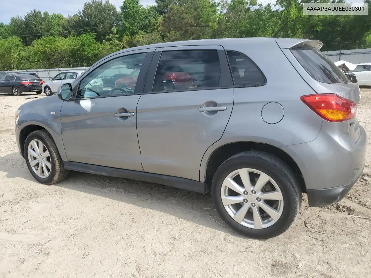 2014 Mitsubishi Outlander Sport Es VIN: 4A4AP3AU0EE030301 Lot: 55721135