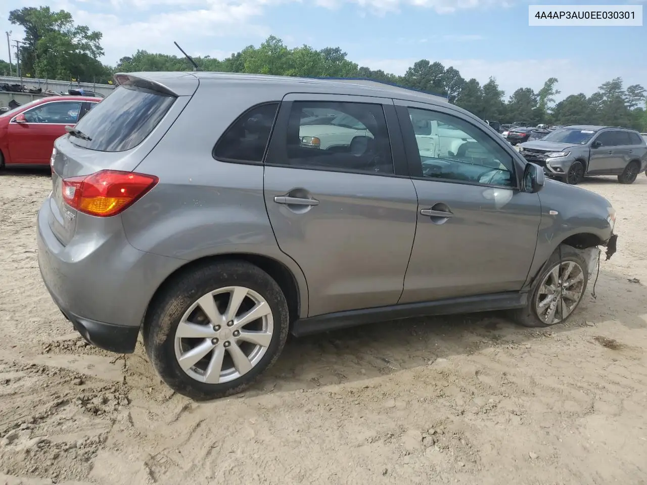 2014 Mitsubishi Outlander Sport Es VIN: 4A4AP3AU0EE030301 Lot: 55721135