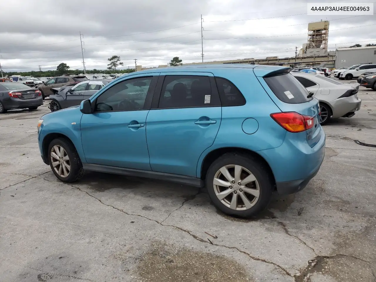 2014 Mitsubishi Outlander Sport Es VIN: 4A4AP3AU4EE004963 Lot: 55800425