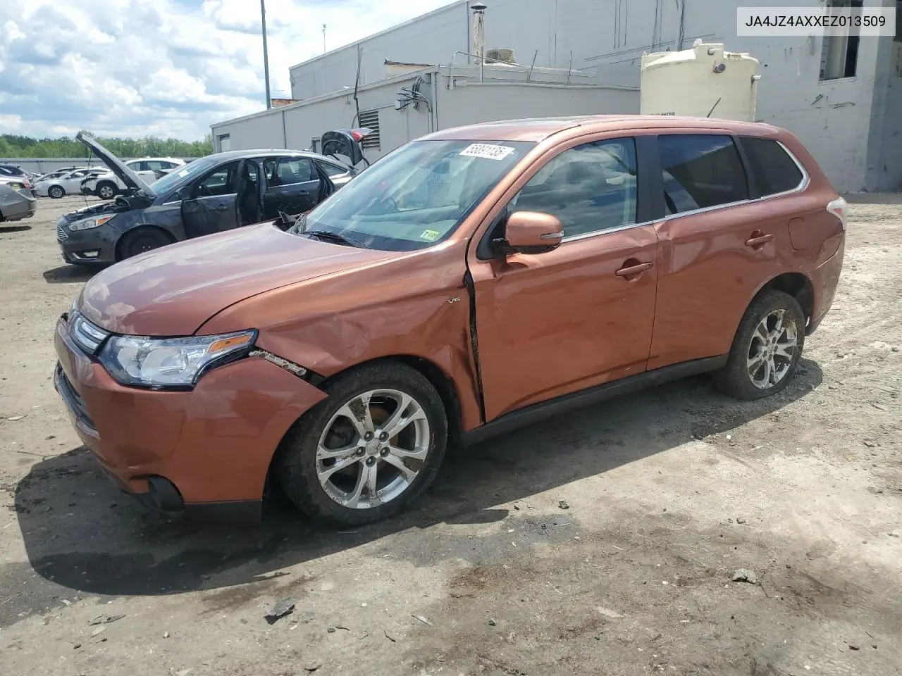 2014 Mitsubishi Outlander Gt VIN: JA4JZ4AXXEZ013509 Lot: 55891135