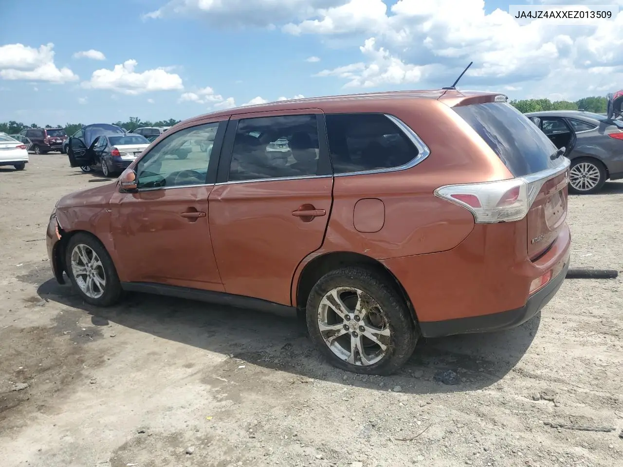 2014 Mitsubishi Outlander Gt VIN: JA4JZ4AXXEZ013509 Lot: 55891135