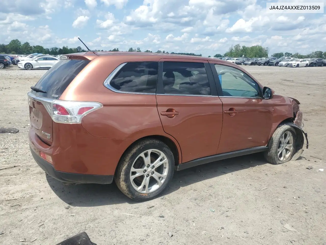 2014 Mitsubishi Outlander Gt VIN: JA4JZ4AXXEZ013509 Lot: 55891135