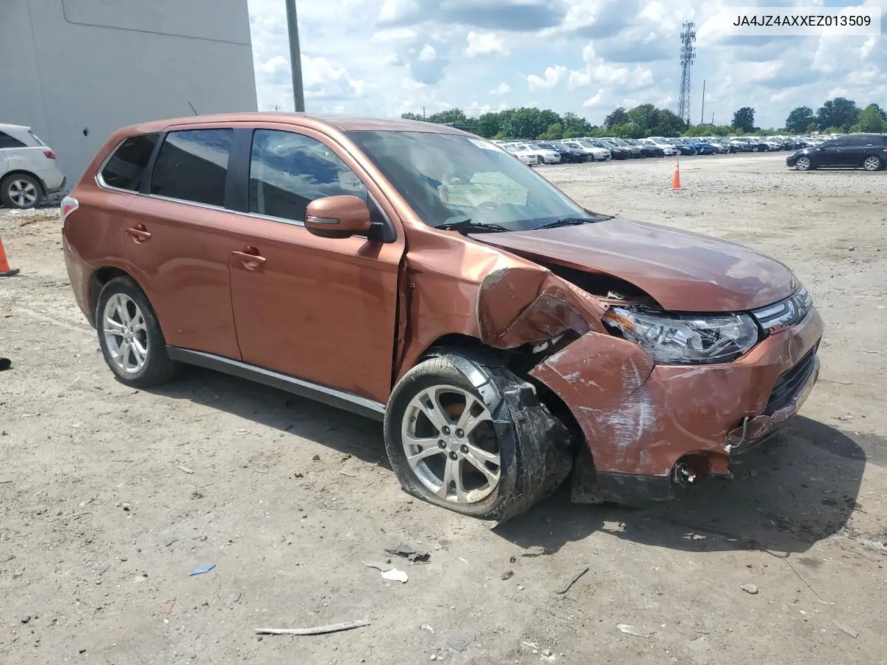 2014 Mitsubishi Outlander Gt VIN: JA4JZ4AXXEZ013509 Lot: 55891135