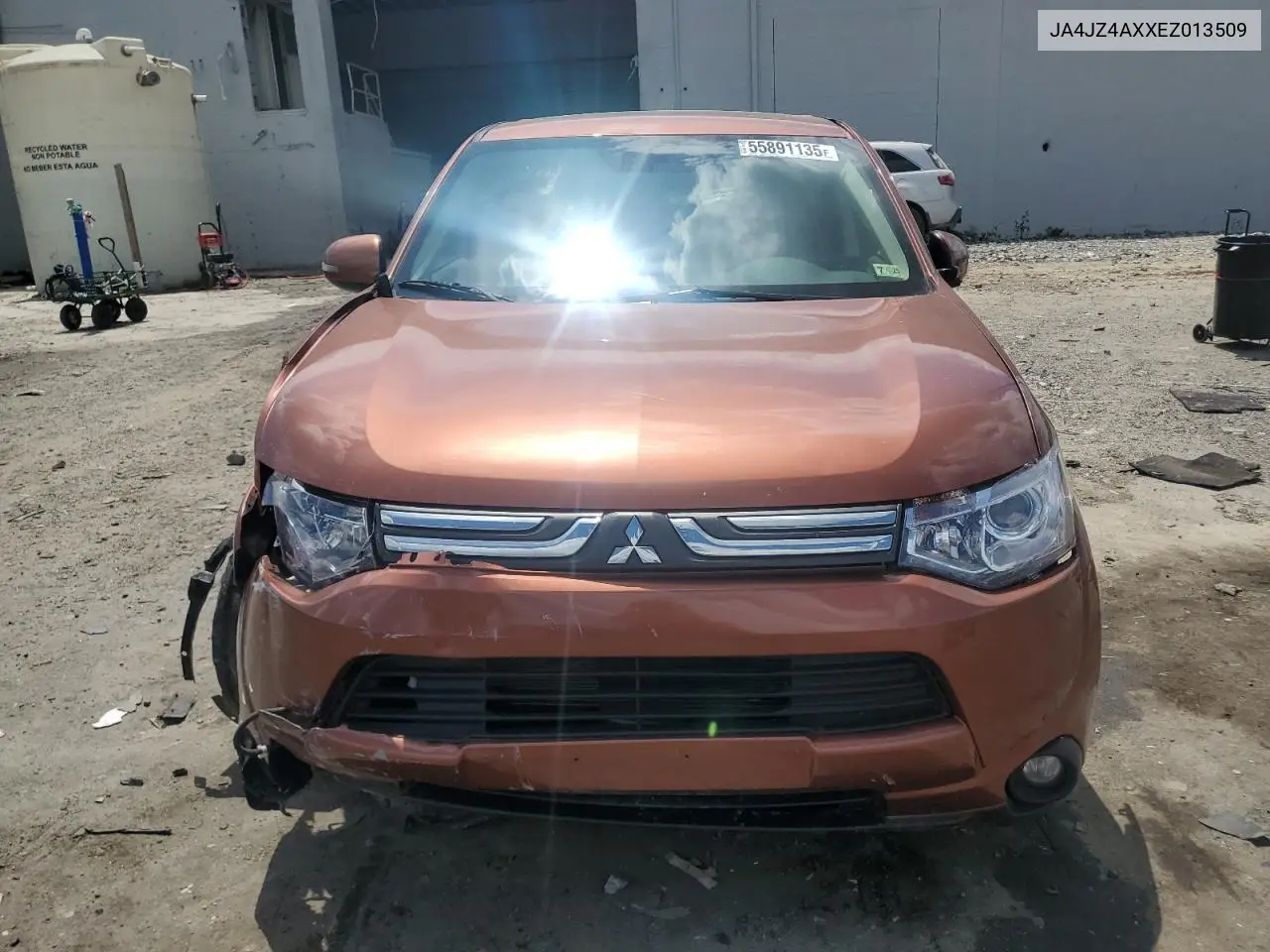 2014 Mitsubishi Outlander Gt VIN: JA4JZ4AXXEZ013509 Lot: 55891135