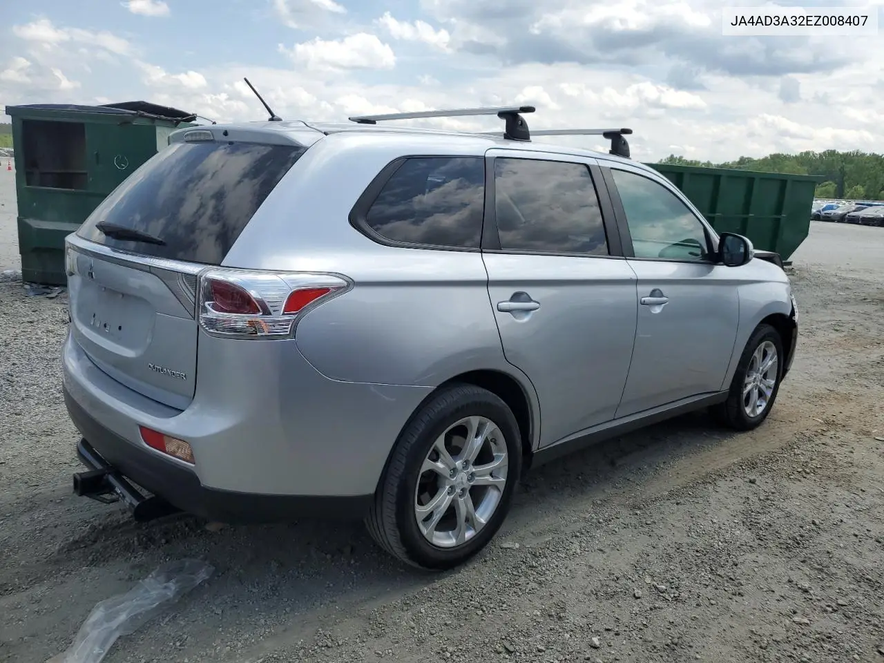 2014 Mitsubishi Outlander Se VIN: JA4AD3A32EZ008407 Lot: 55933935