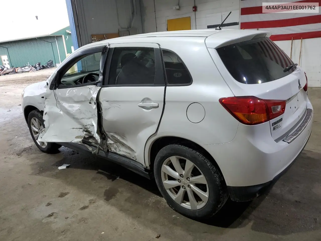 2014 Mitsubishi Outlander Sport Es VIN: 4A4AP3AU1EE001762 Lot: 55954685