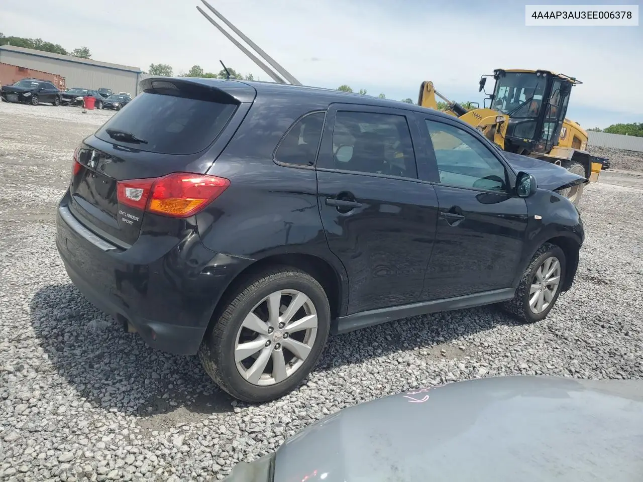 2014 Mitsubishi Outlander Sport Es VIN: 4A4AP3AU3EE006378 Lot: 56060035
