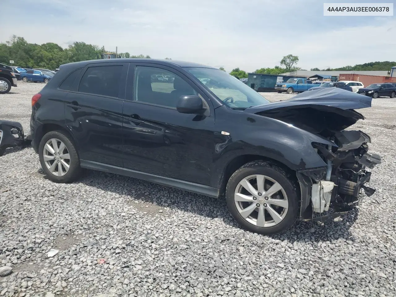 2014 Mitsubishi Outlander Sport Es VIN: 4A4AP3AU3EE006378 Lot: 56060035