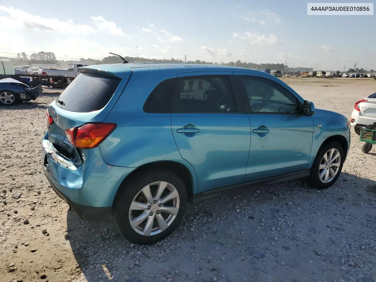 2014 Mitsubishi Outlander Sport Es VIN: 4A4AP3AU0EE010856 Lot: 56249005