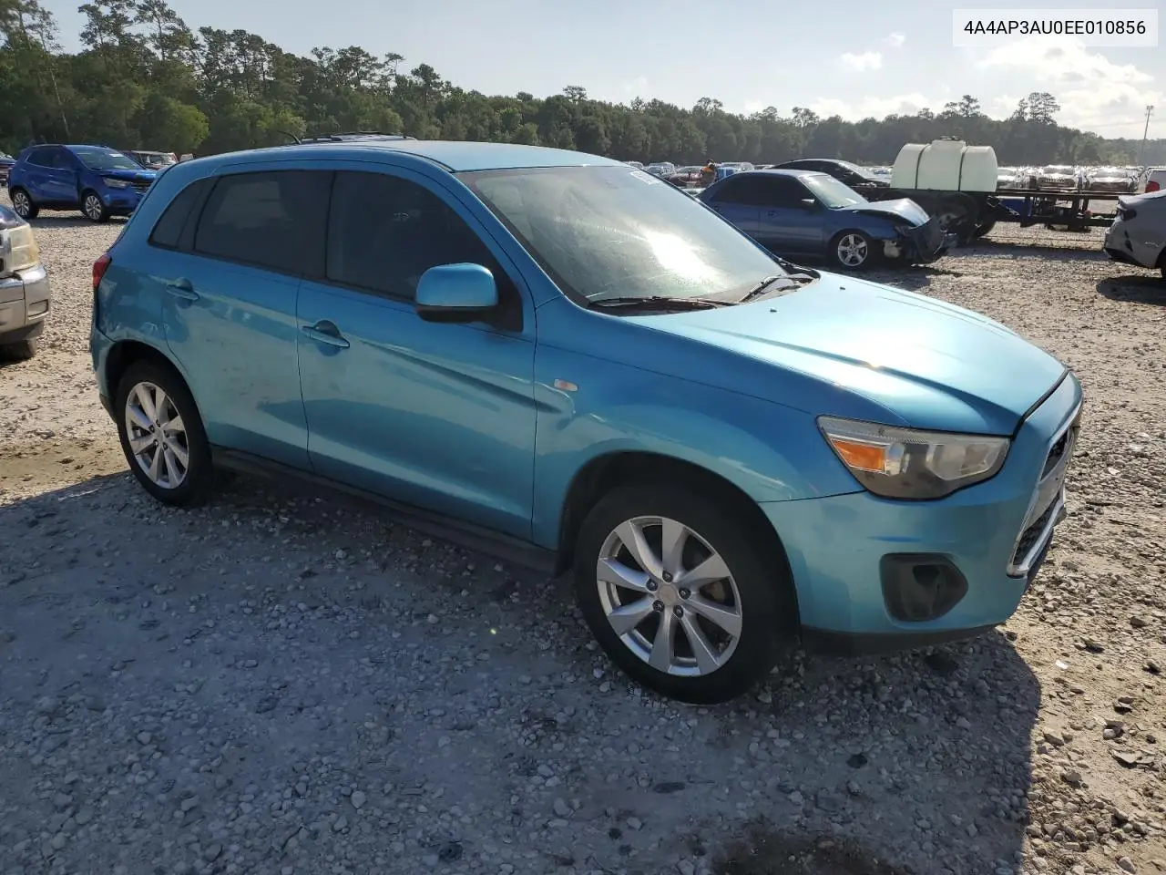 2014 Mitsubishi Outlander Sport Es VIN: 4A4AP3AU0EE010856 Lot: 56249005