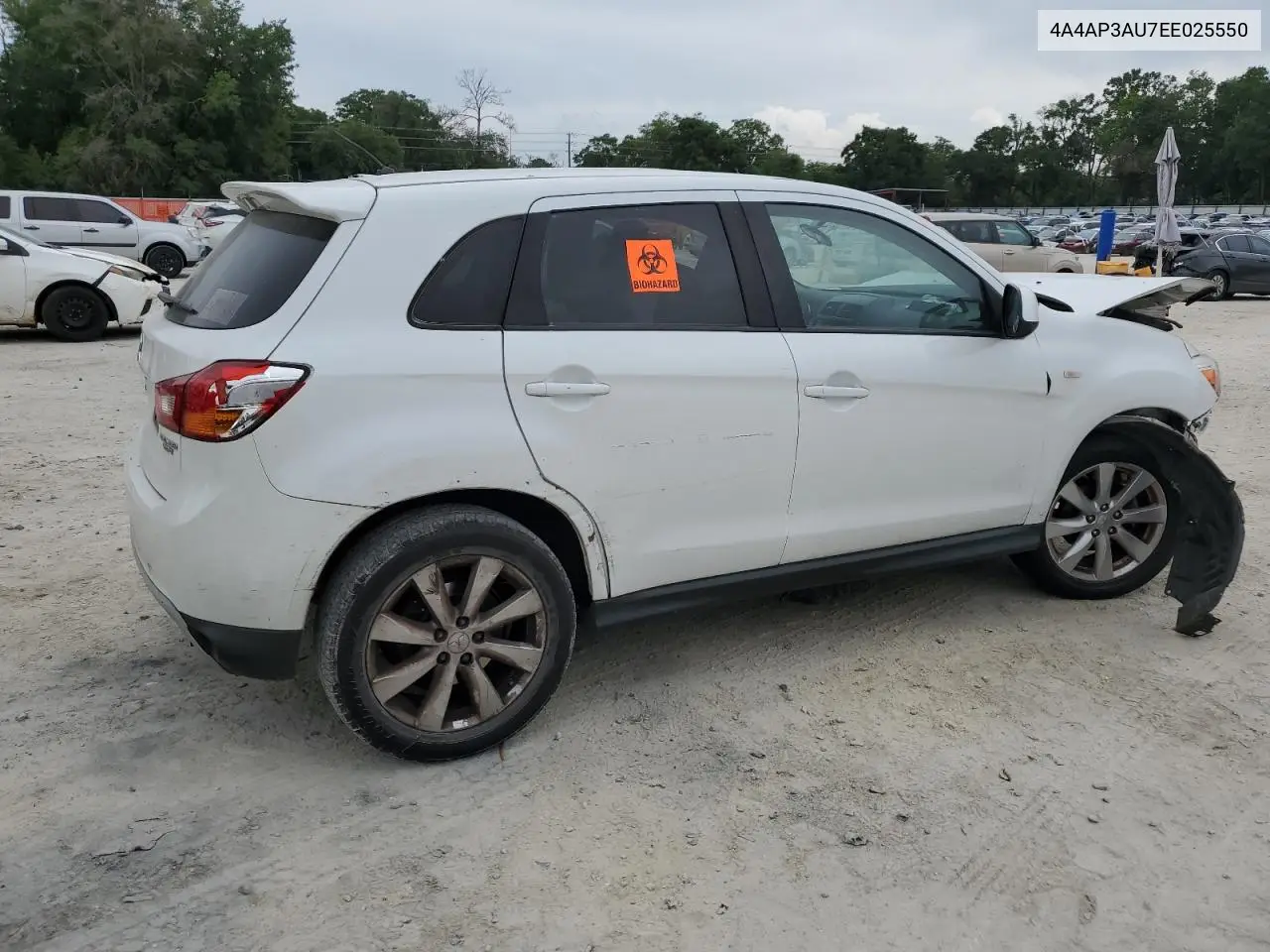 2014 Mitsubishi Outlander Sport Es VIN: 4A4AP3AU7EE025550 Lot: 56394725