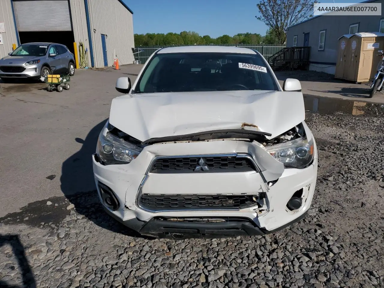 2014 Mitsubishi Outlander Sport Es VIN: 4A4AR3AU6EE007700 Lot: 56399695