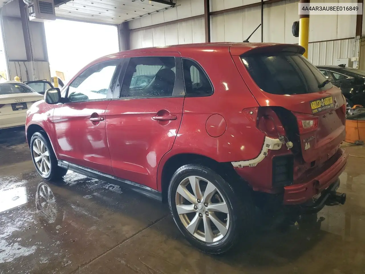 2014 Mitsubishi Outlander Sport Es VIN: 4A4AR3AU8EE016849 Lot: 56556695