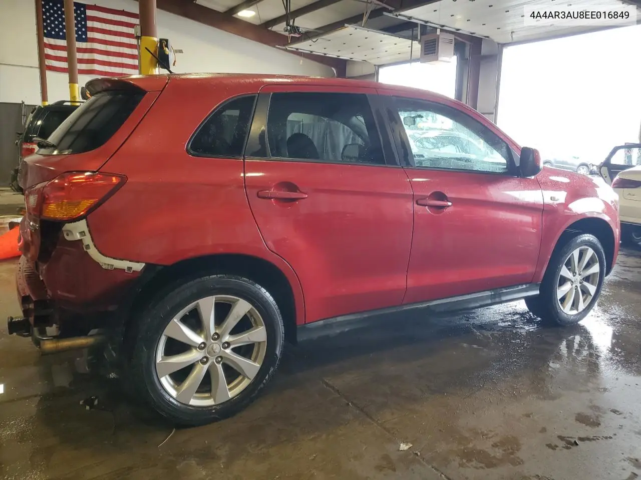 2014 Mitsubishi Outlander Sport Es VIN: 4A4AR3AU8EE016849 Lot: 56556695