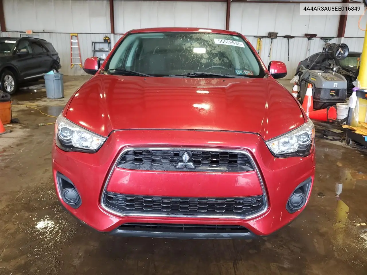 2014 Mitsubishi Outlander Sport Es VIN: 4A4AR3AU8EE016849 Lot: 56556695